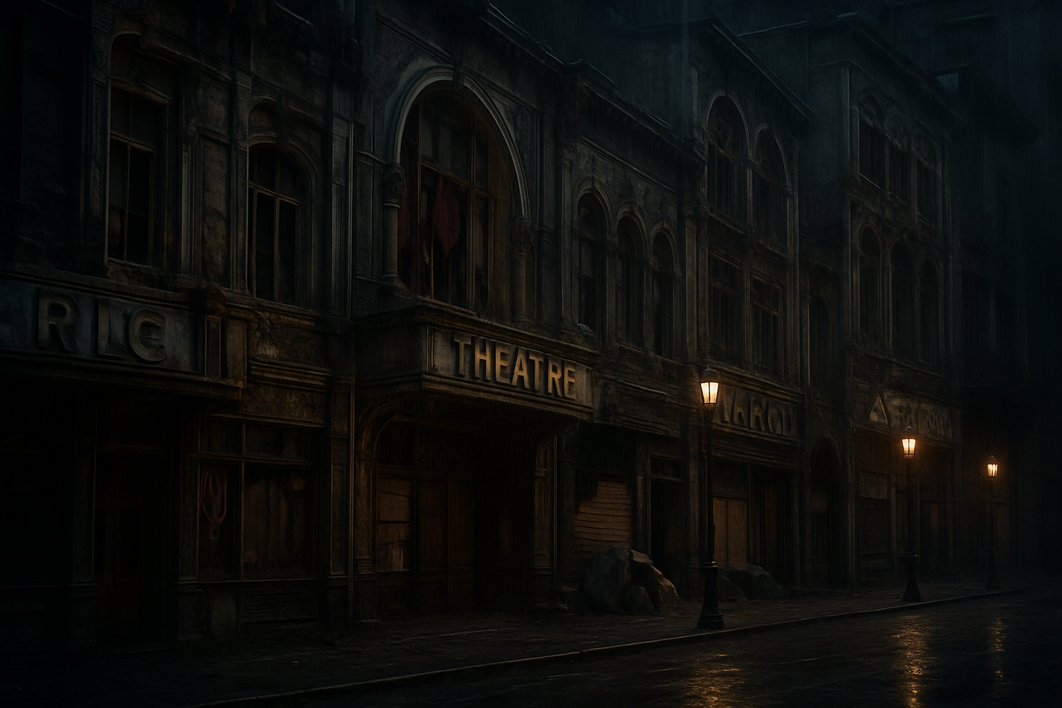 The Decaying Theater District